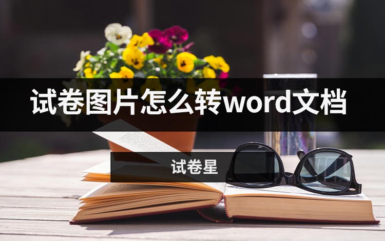 试卷图片怎么转word文档